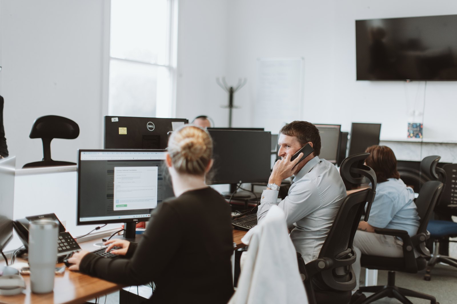 Careerlink’s recruitment team at work